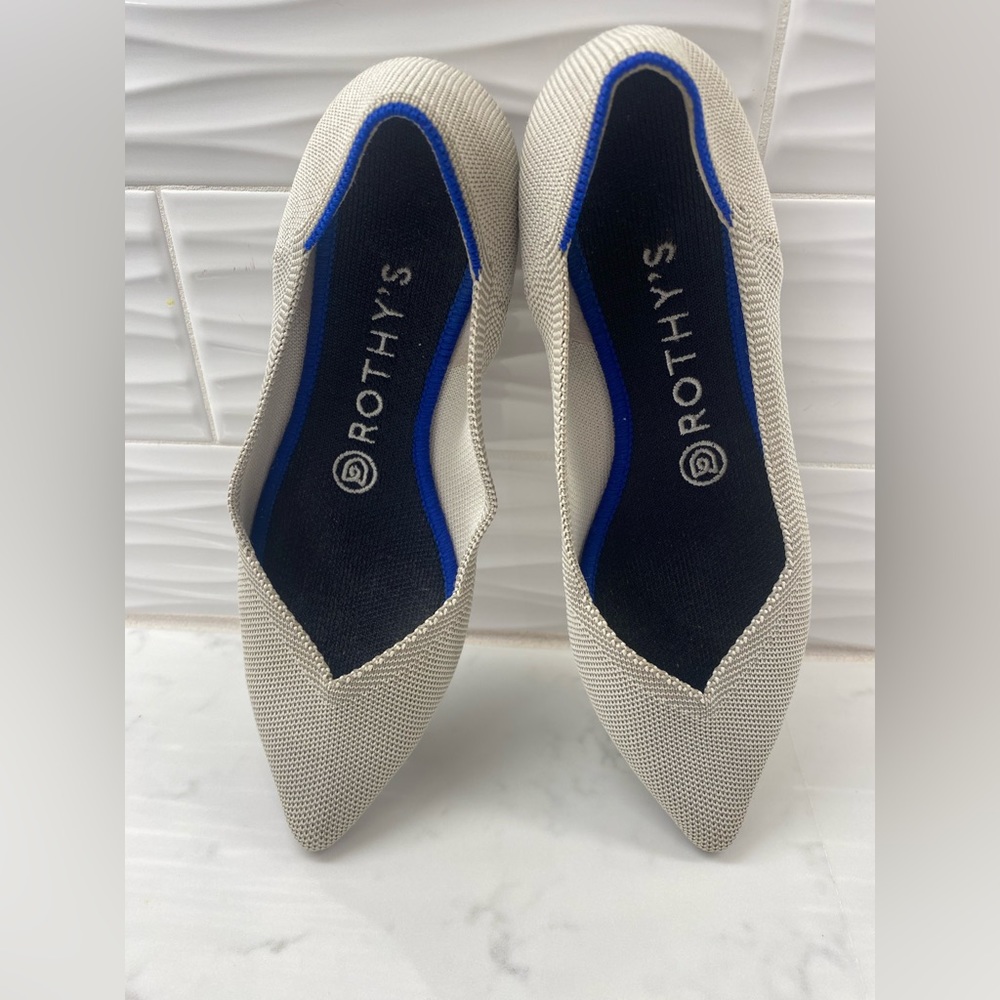 Women’s Rothy’s The Point in Diamond Twill Size 7.5